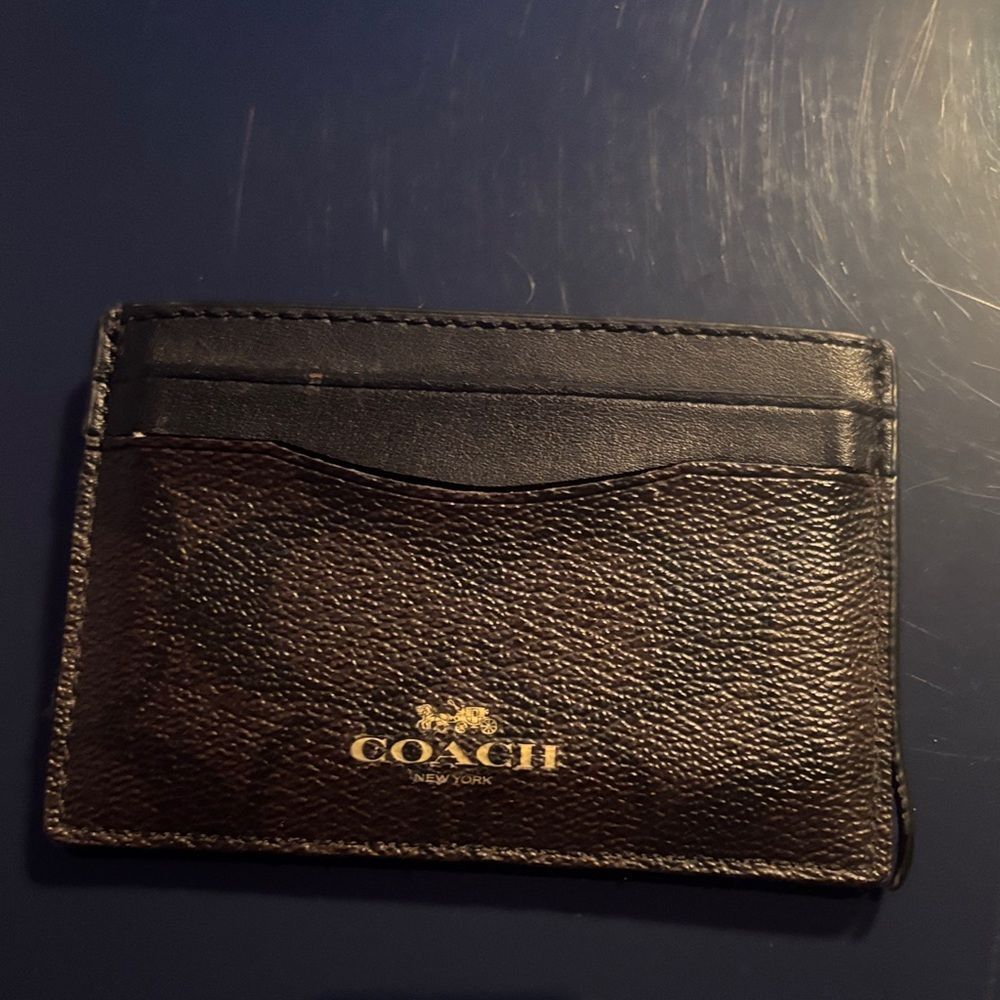 Coach Signature Card Case